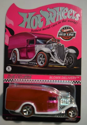 Hot Wheels 2022 RLC — розовая вечеринка — взорванный грузовик для доставки — #HGK65 — ПРАЗДНИЧНАЯ РАСПРОДАЖА!! - Изображение 1 из 4