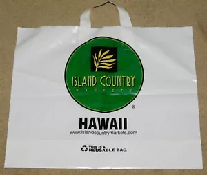 REUSABLE HAWAII ISLAND COUNTRY MARKETS GROCERY / SHOPPING BAG (New) - Picture 1 of 2