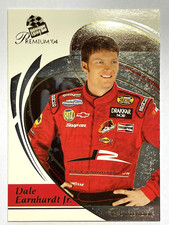 HOFer DALE EARNHARDT JR 2004 Press Pass Premium CONTENDERS NASCAR Racing Card #1