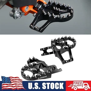 Extender Footrest Foot Pegs For Honda CR125R 250R 2002-2007 CRF250R 2004-2024 - Picture 1 of 11
