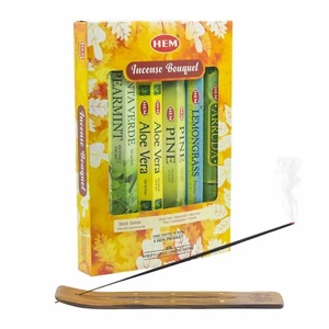 HEM Incense Bouquet Herbal Assortment with FREE BURNER - Picture 1 of 3