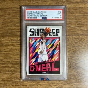 G.A.S. Trading Card Shareef O'Neal S2 #12 Base PSA 9 - Bild 1 von 2