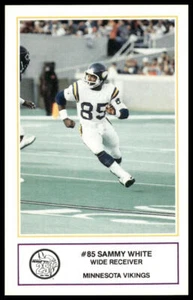 1985 Minnesota Vikings Police #8 Sammy White - Picture 1 of 2