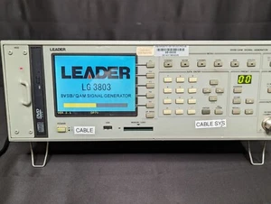 Leader Signal Generator LG3803 with OPT 70 - Version 2.1 - 8VSB/QAM - Picture 1 of 8