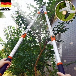 Profi Amboss Astschere Teleskopstiel Gartenschere Baumschere Astschneider Schere - Bild 1 von 13