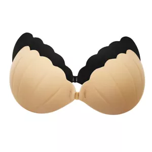 Selbstklebender Rückenfreier Push-Up-Bh Aus Silikon Zum Aufkleben B↓ - Bild 1 von 13