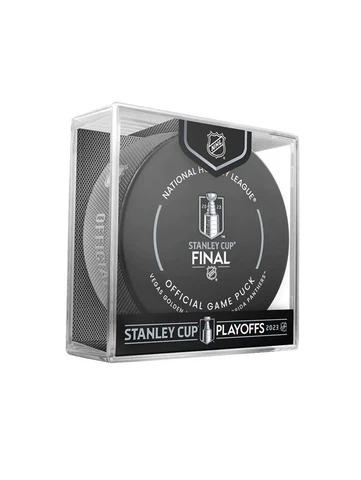 2023 Stanley Cup Final Game Puck W/Cube Vegas Golden Knights v Florida Panthers Cover