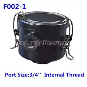 F002-1 Vacuum Pump Inlet Filter Internal Thread Connect Size 3/4'' - Foto 1 di 8