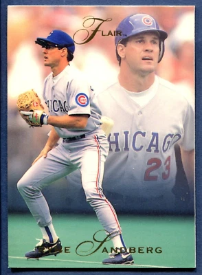 1993 Flair Ryne Sandberg #20 - Image 1 of 2