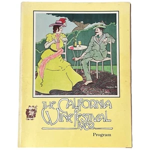 The California Wine Festival 1982 Program Speakers Include Julia Child Tasting - Imagen 1 de 13