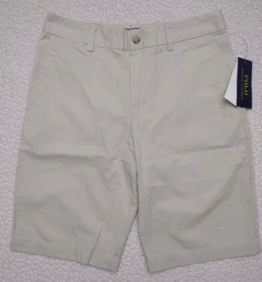 NWT Polo Ralph Lauren beige khanki casual Bermuda shorts boys size 12 - Image 1 of 4