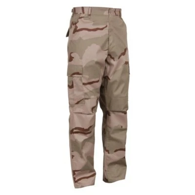 Rothco Military Camouflage BDU Army Fatigue Tactical Camo Pants (Choose Sizes) - Image 1 of 2