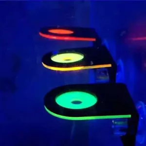 Staffa per frammenti di corallo fluorescente resistente portacoralli acrilici clip per frammenti di corallo - Foto 1 di 16