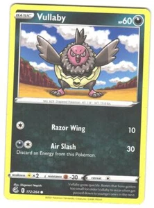Pokemon SWSH08: Fusion Strike Vullaby #172/264 LP Common - Picture 1 of 2