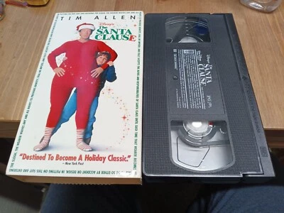 1995 Vintage The Santa Clause Movie VHS Tape Tim Allen Christmas Disney Vintage  - Image 1 of 2
