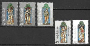 Norfolkinsel Scott 314-318 sehr schön postfrisch Weihnachten 1983. - Bild 1 von 6