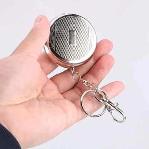 New Portable Vehicle Cigarette Ashtray Ashtray with Key Chain Pocket Ashtray - Picture 1 of 24