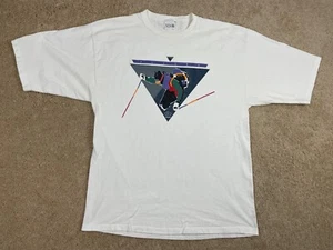 Vintage SDI T-Shirt Mens XL Regular Fit Made in USA Single Stitch Alaska White - Picture 1 of 11