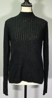 AllSaints Abi Roll Neck Women's Size M Black Sweater NWT - Image 1 of 4