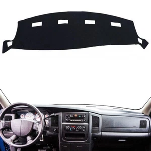 For Dodge Ram 2002-2005 black Dashboard Cover Dashmat Anti-Sun Mat Pad trim - Picture 1 of 8