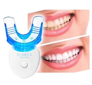 LED Laser Teeth Whitening Light Mouth Tray Detox Smile Dental Gel Hi Tooth White