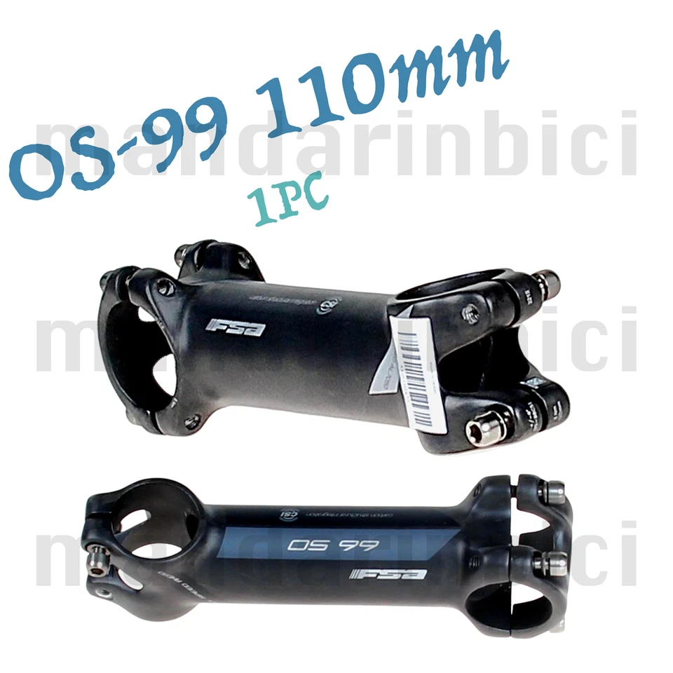 FSA ST ROAD OS-99 CSI 3D FORGED AL7050 +/-6º 110mm Stem New - Image 1 of 1