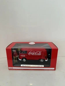 Coca-Cola Motor City Classics 1963 VW T1 Cargo Van Die Cast 1/24 Cart Driver - Picture 1 of 1