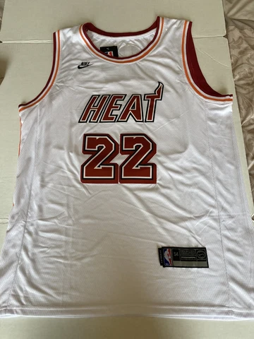 New! Jimmy Butler Finals Jersey Miami Heat Nike Official Stitched XXL Authentic Cover