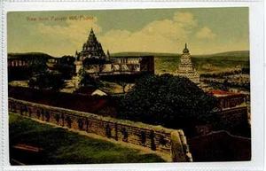 (Gy921-406) View from Parvatti Hill, POONA, India c1910 VG-EX - Picture 1 of 1