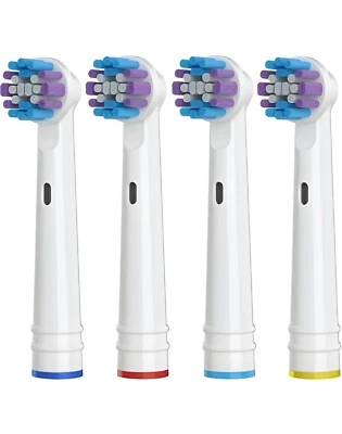 4x TOOTH BRUSH Replacement HEADS COMPATIBLE WITH Oral-B ProToothbrush EB17-P - Image 1 of 4