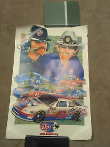 Richard Petty Lithograph STP 25th Anniversary 1996 NASCAR The King Numbered - Picture 1 of 19