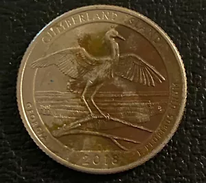2018 D Georgia Cumberland Island State Quarter - Improper Annealed Planchet - - Picture 1 of 5
