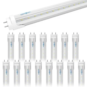 T8/T10/T12 4 Foot LED Light Tube 20W 48 inch, 40W Equivalent, Cool White 6000... - Picture 1 of 8