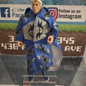 WWE Jakks Classic Superstars Series 9 Ric Flair Wrestling Figure con veste blu - Foto 1 di 3