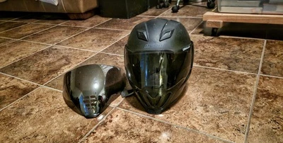 Icon Airflite Helmet. Used. Medium. Used Condition.  NO Strap. - Image 1 of 3