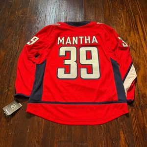 Washington Capitals Jersey Mens L Red Anthony Mantha #39 Fanatics NHL - NWT - Picture 1 of 19
