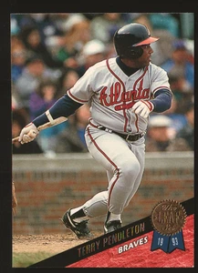 1993 Leaf Baseball #387 - Terry Pendleton - Atlanta Braves  93-813 - Picture 1 of 2