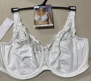 M&S FABELHAFTER AMELIA LACE COLLECTION BÜGEL VOLLSCHALEN BH IN WEISS Gr. 36F - Bild 1 von 11