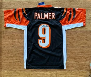 Vintage Reebok Carson Palmer signiertes Bengals Trikot - neu mit Etikett - Kartonhelden Echtheitszertifikat - Bild 1 von 12