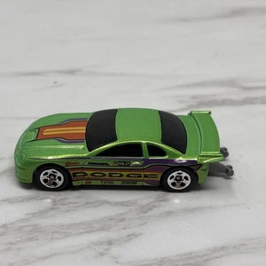 Hot Wheels Dodge Neon 2011 Drag Racers Green Black Windshield 5SPs - Picture 1 of 6