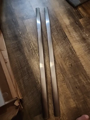 GE dfe29jsdass Door Handles Refrigerator Fridge French Door Stainless Steel OEM - Image 1 of 4