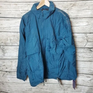 Chaqueta de nailon vintage Pacific Trail azul para exteriores talla pequeña nueva con etiquetas  - Imagen 1 de 6