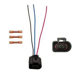 Parksensor PDC Reparatursatz Kabelbaum Stecker 3-polig für VW AUDI SEAT SKODA - Bild 1 von 1