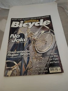 Lowrider Bicycle Magazine - Winter 97 - NOS With Poster - Models Pedal Cars - Imagen 1 de 4