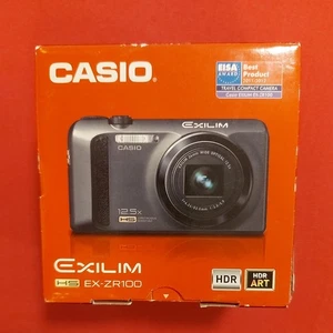 CASIO EXILIM EX-ZR100 | 12,1 MP Digitalkamera Schwarz - Bild 1 von 11