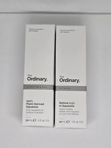 The Ordinary Plant Derived Squalane Hydrator & Retinol in Squalane 0.5% Full Siz - Picture 1 of 3