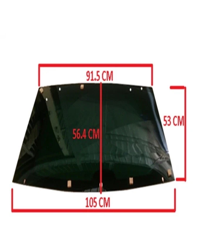 7AX114XD LUNOTTO VETRO CRISTALLO POSTERIORE TERMICO AIXAM COUPE E-COUPE VISION - Immagine 1 di 1