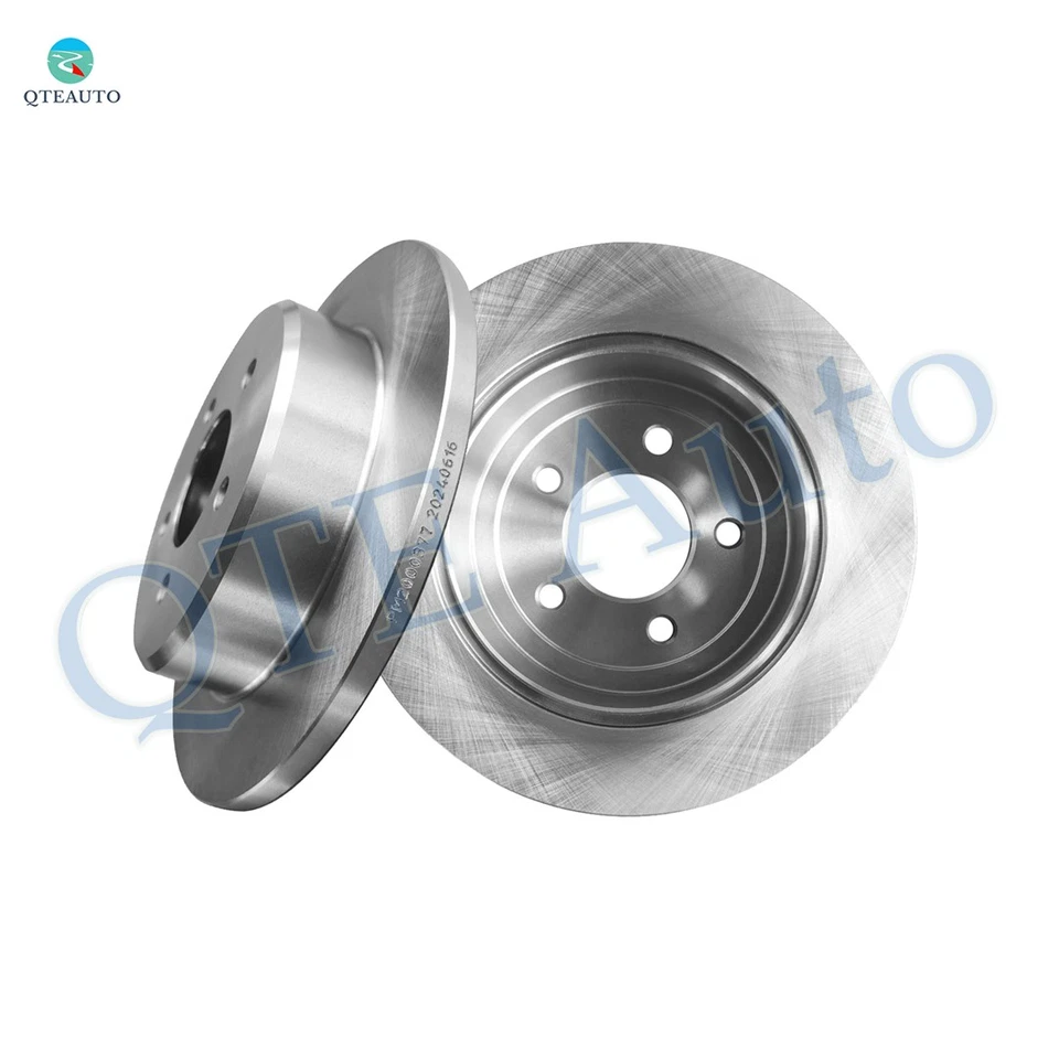 Rotores de disco de freio traseiros 289,95 mm para 2000 Chrysler Grand Voyager - Imagem 1 de 4