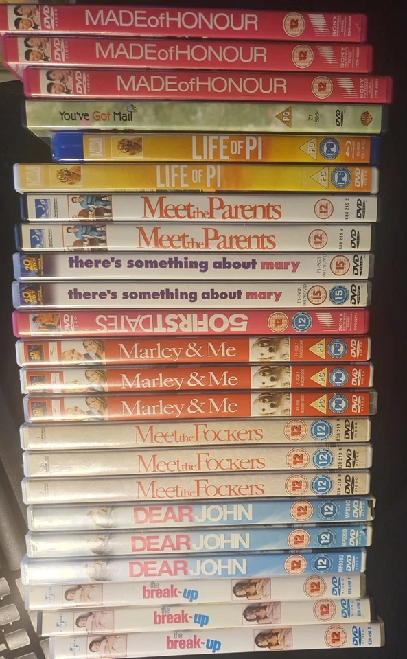 Comedies and romantic dvd movies - Image 1 of 1