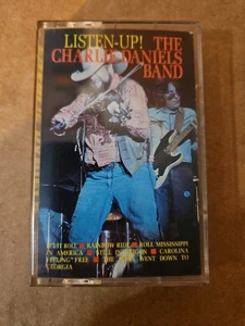 The Charlie Daniels Band Cassette Listen Up! - Picture 1 of 4